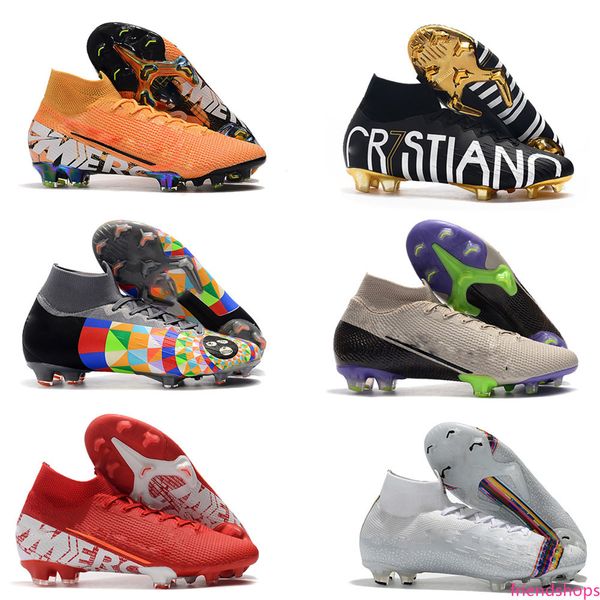 

sell men mercurial vapors xiii elite fg 13 mds 001 cr7 ronaldo neymar njr 360 dream speed soccer football shoes size 39-45