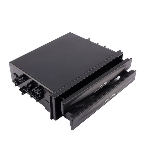 

storage radio pocket double din organizer with drawer universal multifunctional plastic cup holder car auto supplies