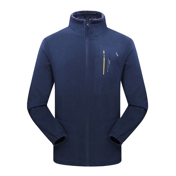 

men's coats and jackets winter outdoor bicycle jacket man thickening coral fleece stand collar sport men's windbreaker jackets, Black;brown
