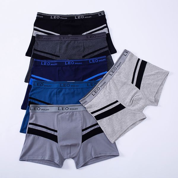

6pcs/lot men's underwear lycra men boxers breathable mens underwear boxers underwear male boxer, Black;white