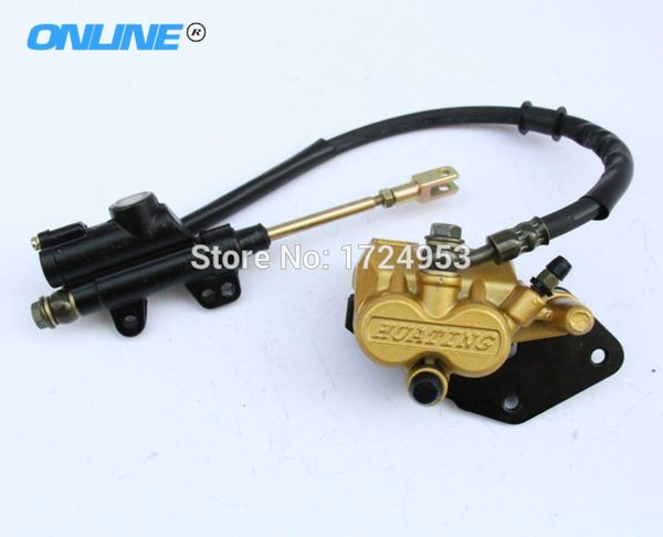 

rear hydraulic cylinder brake assembly caliper for dirt pit bike atv 70c 110cc 125cc 150cc