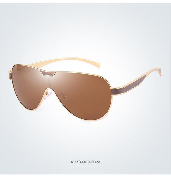 

new polarized sunglasses for menpolarized sunglasses one-piece sunglasses classic fishing mirror xy162, White;black