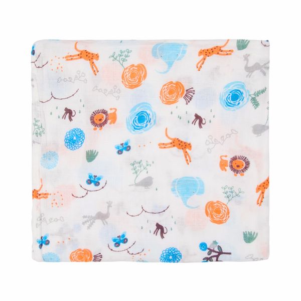 

swaddle summer newborn gauze cotton cueiro cartoon toddler blanket infant bath towel kocyk dla dziecka kids wrap soft 110x110cm