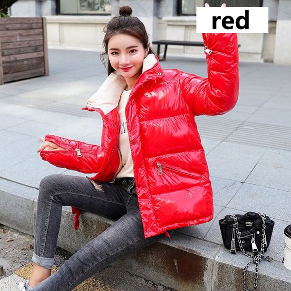 

women designer down coat fashion solid color outerwear womens luxury fashion loose hip hop casual parkas 6 colors, Black