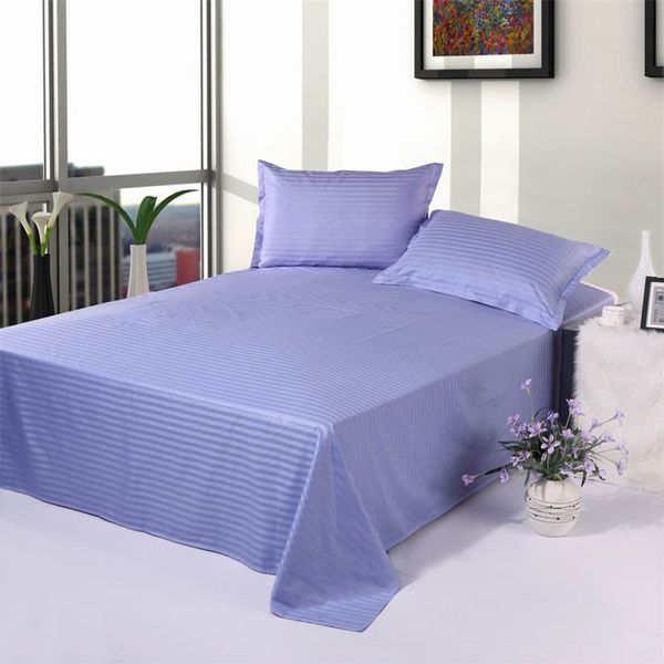 

satin 100% cotton 1 piece bed sheet solid pure flat sheet bedding black bed sheets,high-grade bedsheet,black white bedclothes