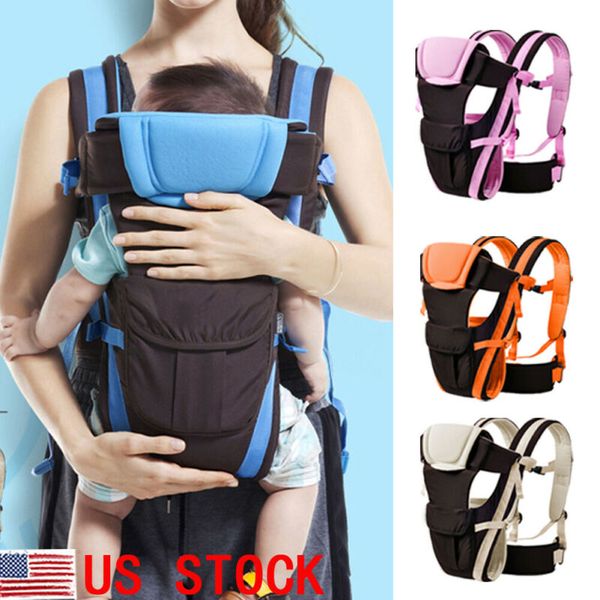 

us newborn baby carrier sling backpack front back chest ergonomic 4 position
