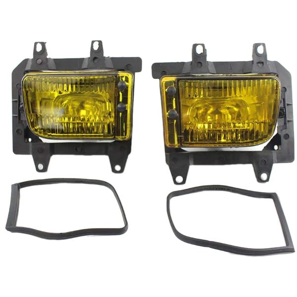 

2pcs car fog lights fog lamps assembly replacement for- e30 3 series 1985-1993 63171385945 63171385946