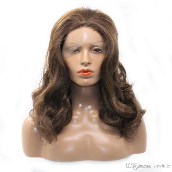 Acheter Perruques De Cheveux Courts Pour Les Femmes Noires Sans Colle Résistant à La Chaleur De Cheveux Attachés à La Main Bob Coiffures Court Ondulé