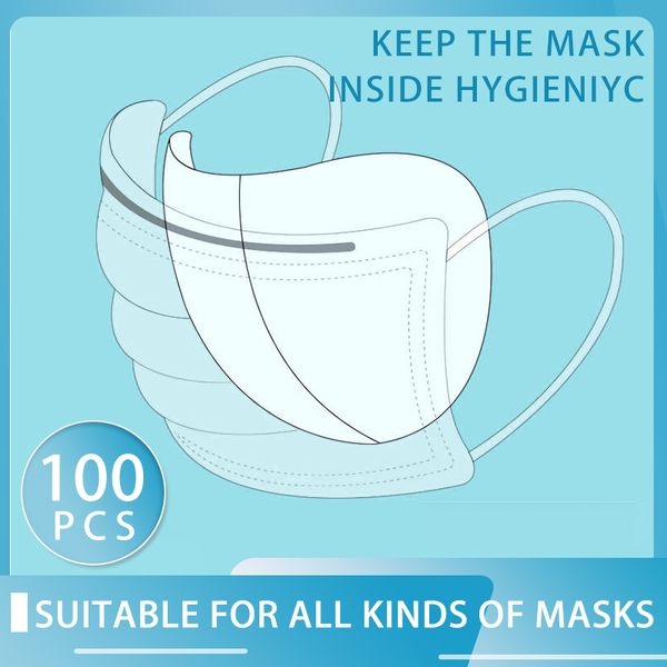 

100pcs/lot children vertical folding nonwoven valved dust mouth valve haza mask gasket