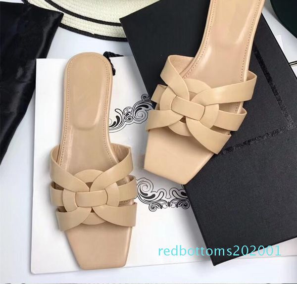 

2020 new 35-42 tiger-print brand designer sandals cutting-edge fashion designer flip flops men's and women's slippers ar01, Black