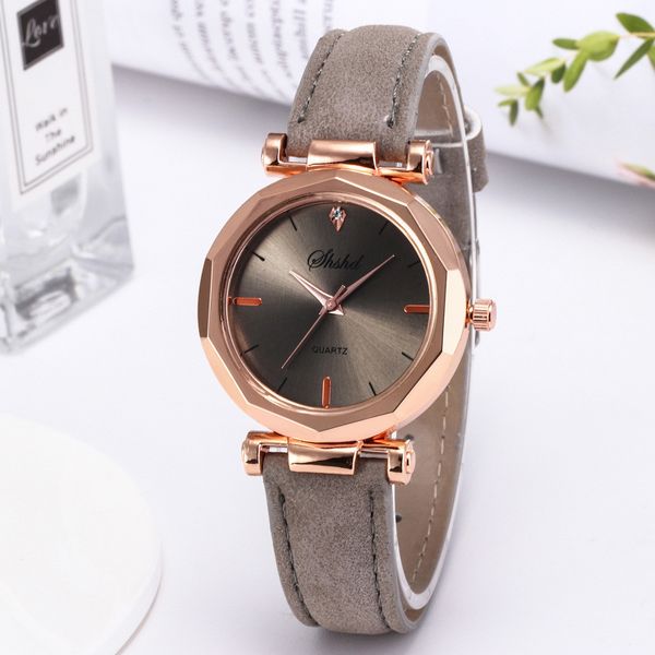 

women watch rhinestone fashion exquisite women leather casual watch luxury analog quartz crystal wristwatch bracelet watch ye1, Slivery;brown