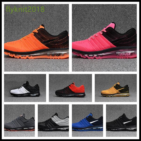 

nam17d 2020 men women outdoor casual shoes fashion classics max 2017 plus tn fly knit kpu lightweight breathable running sneakers