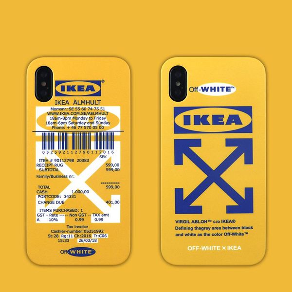 

new fashion cases stripes cover case for iphone 6 s 7 7plus 8 8plus x 10 xr xs max yellow classic painting soft silicon phone cases