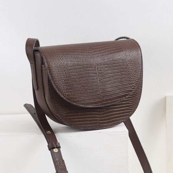 

vintage saddle bags for women fashionable lizard pattern genuine leather women shoulder bags female shoulder bag purse jd02241