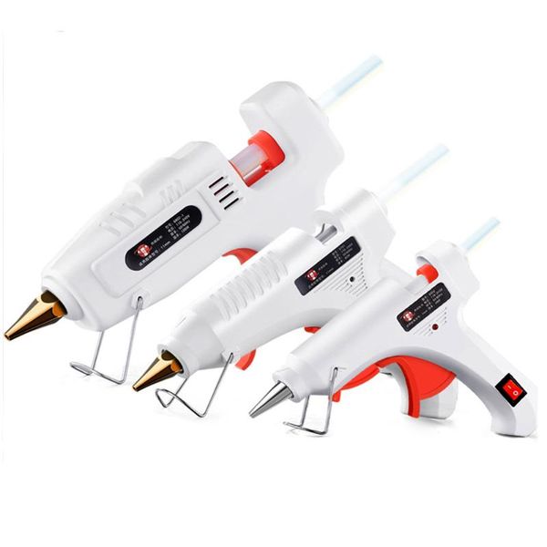 

melt glue gun 110-240v 40-120w high power glue gun eu plug diy repair tool 10pcs melt sticks