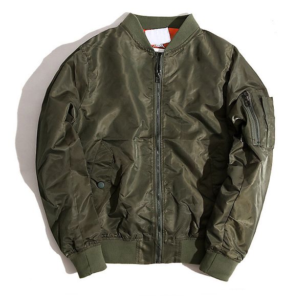 

fashion brand 2019 autumn and winter ma 1 pilot jacket men and women, Black;brown