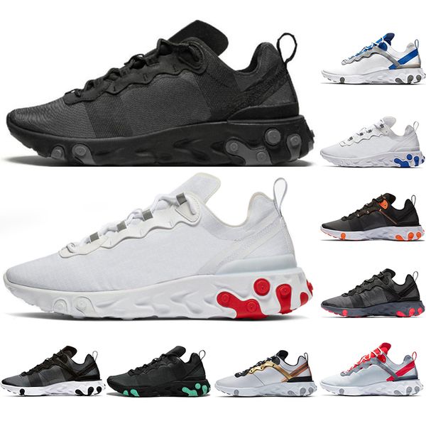 

2019 chaussure mens trainers react element 55 undercover x upcoming designer sports shoes men women sneakers shoes 36-45