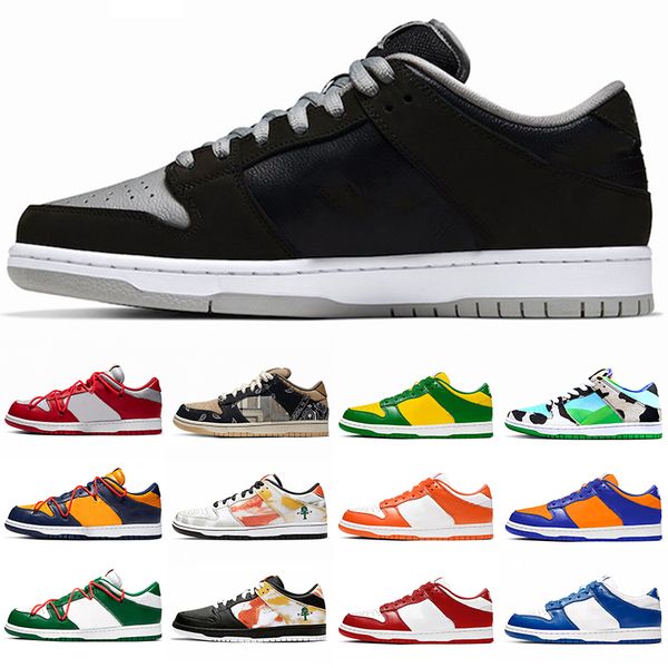 

dunk low men women trainers running shoes chunky dunky brazil kentucky shadow syracuse fashion mens athletic sports sneakers size 36-45, White;red