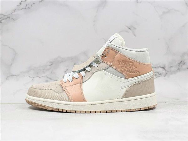

2020 wholesale 1 1s low paris jumpman mens basketball shoes for women light khaki noble pink womens men sports designer sneakers