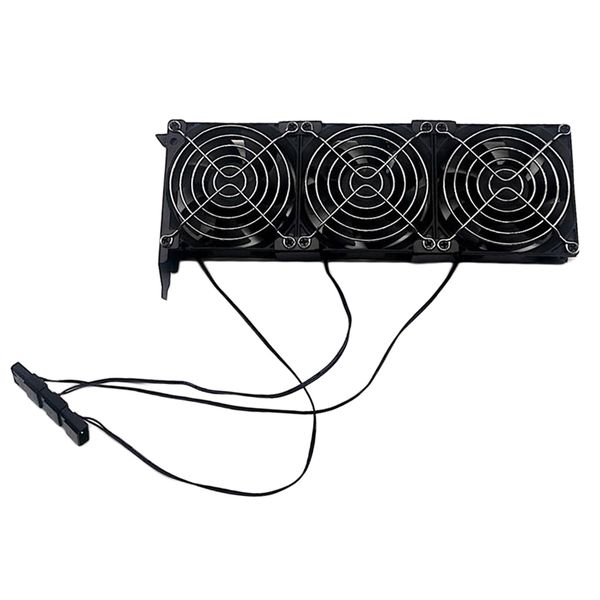 

pci slot 3-fans vga cooler тихий 90мм video graphics card