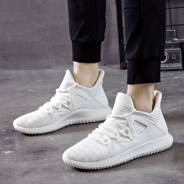 

tleni big size 39-48 autumn for men walking sport shoes comfortable mesh outdoor flat athletic male sneakers jogging ze-65