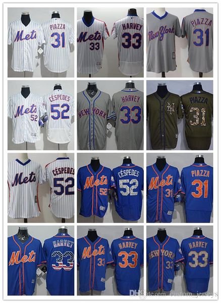 Custom Men Women Youth NY Mets Jersey 