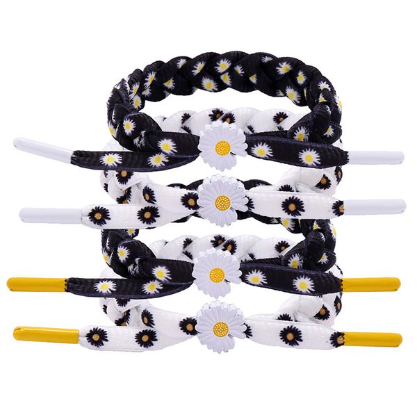 

тканая немного ромашки браслет ins чистой красной ювелирных студент пара руки веревка мода одежда, Golden;silver