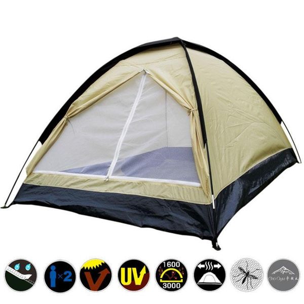 

outdoor folding rain-proof summer camp tent windproof portable family car traveling tent and shelter hiking fishing outdoor furniture sk416