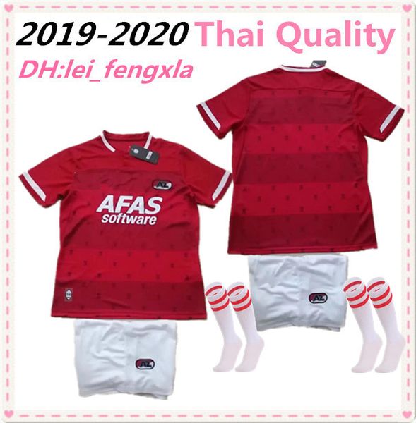 

Взрослый и дети комплект + носок футбольные майки 2019 2020 Главная AZ Алкмар футбол Дж