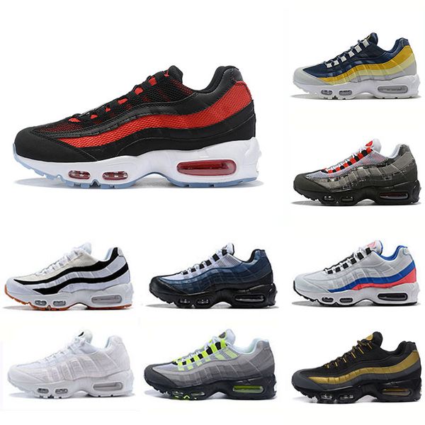 

Sale Newest Laser Fuchsia Cushion Running Shoes Men Women Triple White Yellow Black Red Outdoor Trainers Casual Sports Sneakers 36-45