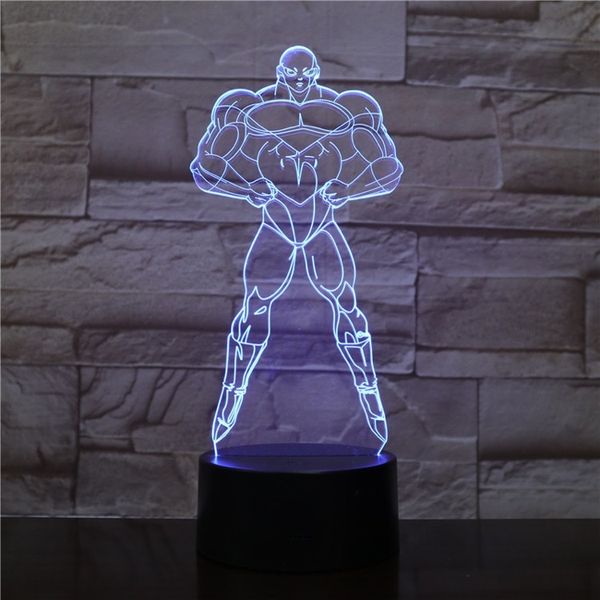 

dragonball guillen the little monkey king battery powered christmas decoration for baby gift 3d lamp led night light lamp