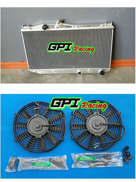 

aluminum radiator +fan for camry sv20 sv21 sv22 1.8l 2.0l 87-1992 at/mt