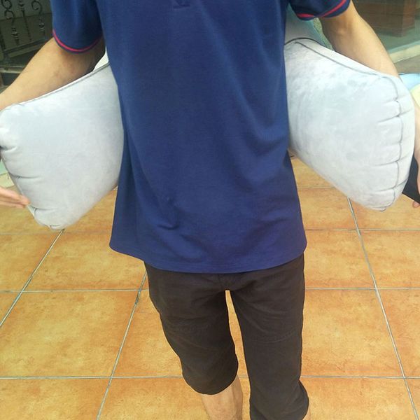 

inflatable waist cushion pain relief soft back relax waist support cushion lxy9