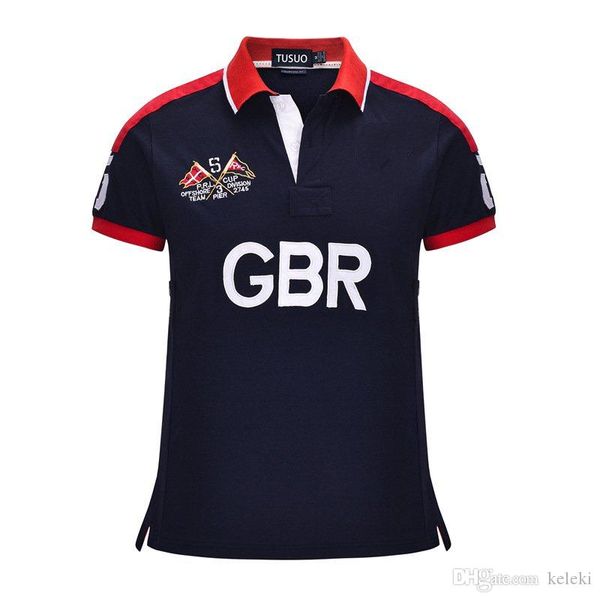 

whole women's polo embroidery cotton summer shirts custom fit usa short sleeve team shirts size s-5xl plus size, White