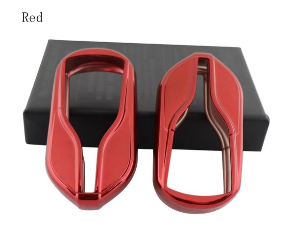 

red protective tpu key case shell cover for 17+ levante 13+ maserati quattroporte ghibli