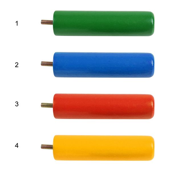 

pets cage exercise toys colorful large cylinder wooden jump plate for parrot hamster guinea pig in a house toy accessories