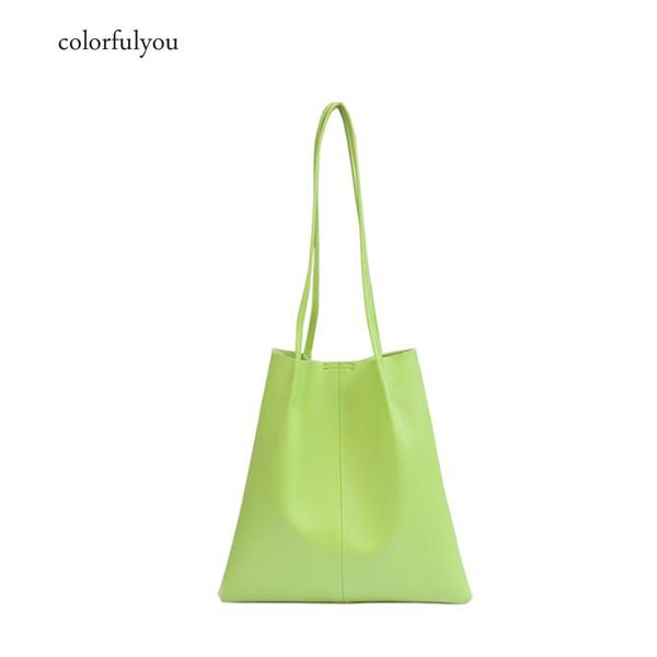 

fashion handbag for women shoulder bag green purple pu leather totes female brand of autumn and winter 2019 handbags 2pcs/set