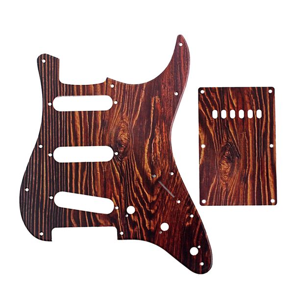 

prewired loaded alnico v pickguard darkwood for st electric guitar metal