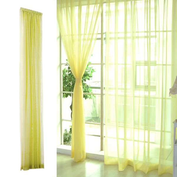 

sheer curtains window sheer voile curtain panels valances door window curtain 200cm x 120cm