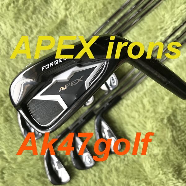 

2019 new golf iron black apex cf19 iron forged et 3 4 5 6 7 8 9 pw with project x6 0 teel haft 8pc golf club