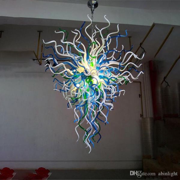 

colorful large turkish style ce/ul certificate energy-saving blown murano glass art deco crystal led chandelier customized lighting fixture