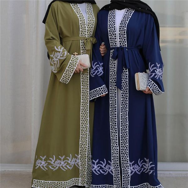 

abaya kimono hijab muslim dress women kaftan dubai caftan marocain turkish islamic clothing islam ramadan robe musulman abayas, Red