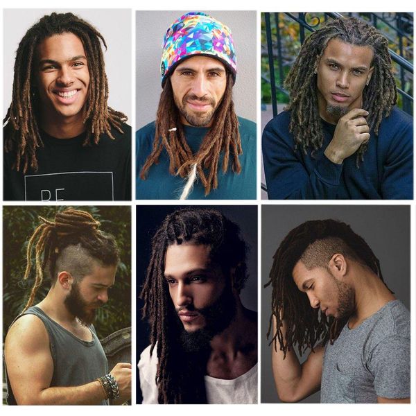 2019 10stands 12 Inch Fashion Hip Hop Style Handmade Dreadlocks Black Reggae Hair Extensions Synthetic Braiding Hair From Maya Culture For Men From