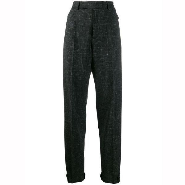 

women pants high waist pants snowflake tapered casual drop trousers women casual, Black;white