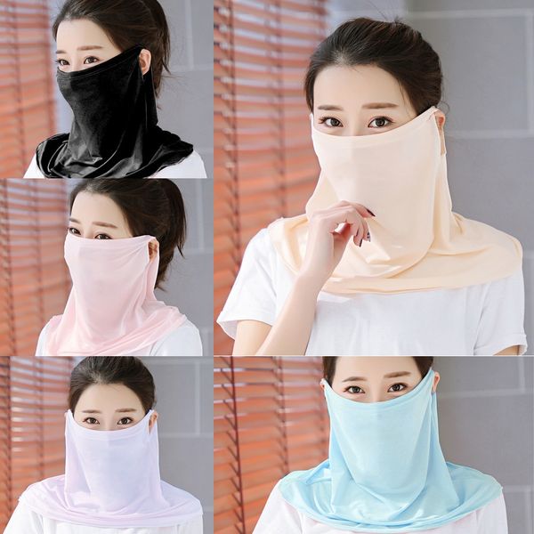 

an9sm men women skull bandanas scarf motorcycle multifunctional seamless tubular face magic headband scarf mask dustproof, Black