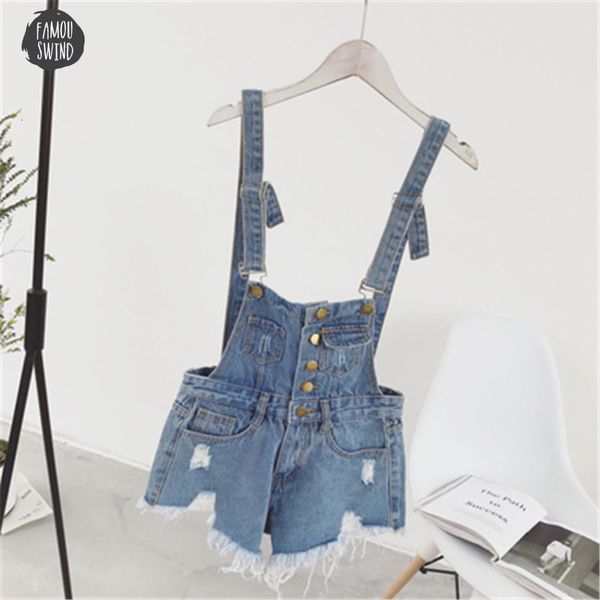 

vogue rompers new women denim overalls salopette straps cotton short romper loose pocket casual playsuits shorts ladies playsuit, Black;white