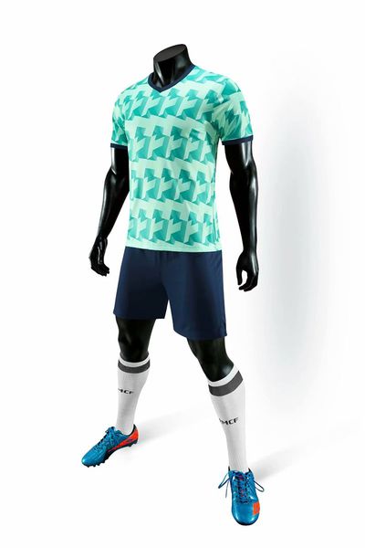 

2019 men training football sets with shorts uniforms reversible football jerseys for that home and away look kits sports b45-03, Black;red