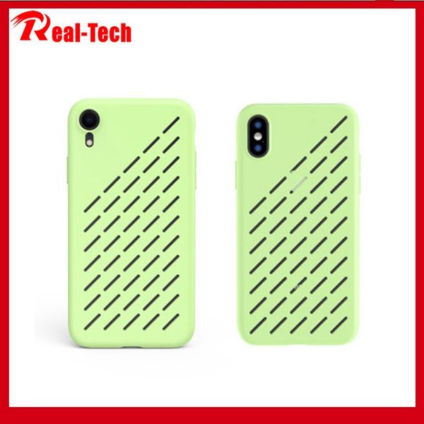 

suitable for iphonex / xr apple iphone case protective sleeve hollow cooling transparent silicone mobile phonecase ing