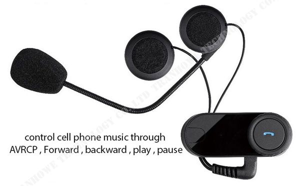 

conn original t-comos bluetooth interphone motorcycle helmet wireless headset intercom for 3 rider+fm radio+soft headphone