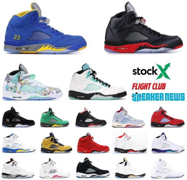 

2020 jumpman island green 5 5s mens basketball shoes michigan oreo wings white cement black metallic og fashion luxury designer men shoes